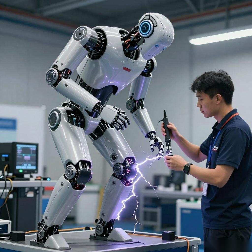 人形机器人半马故障排查维护保养全攻略