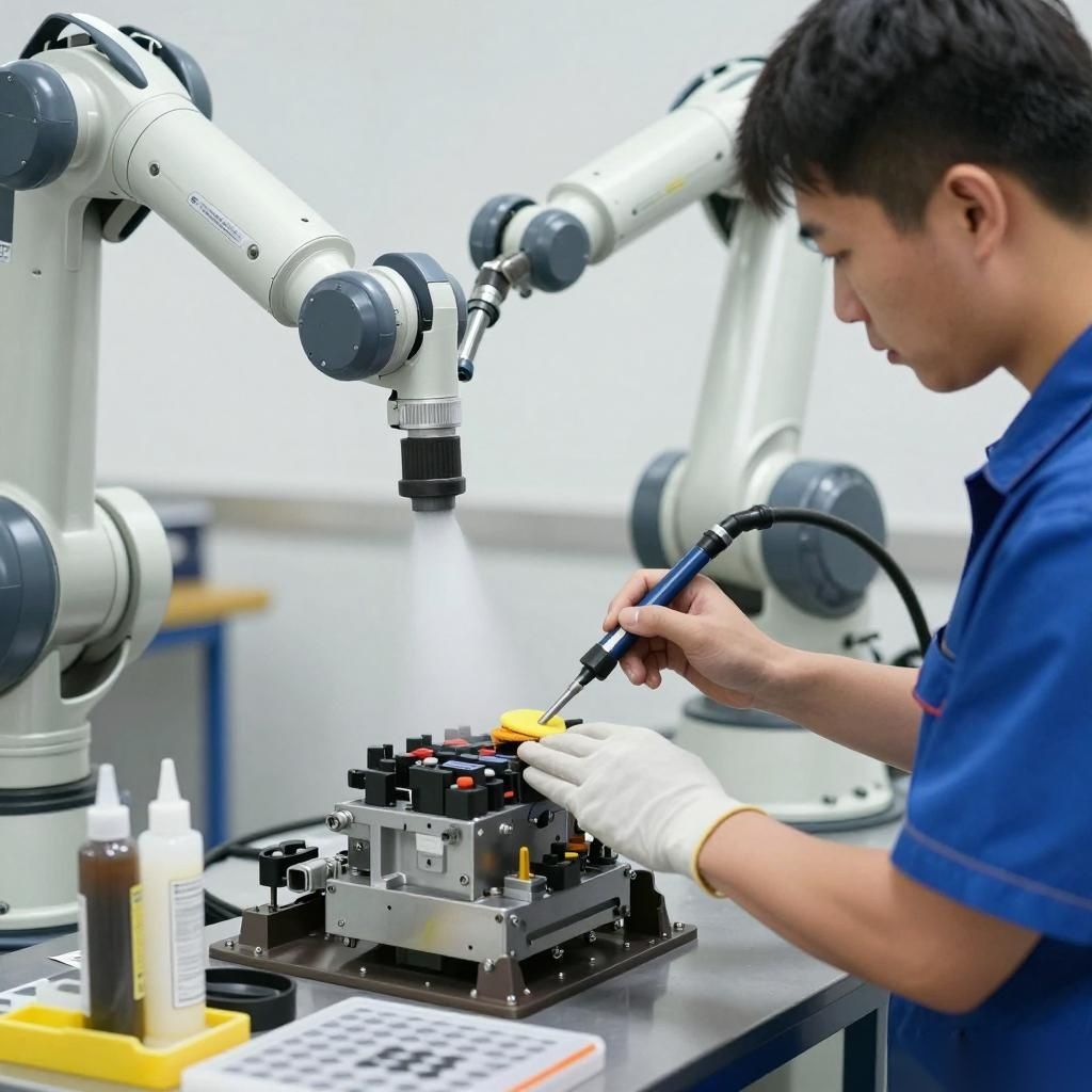 工业机器人出口故障排查维护保养全攻略