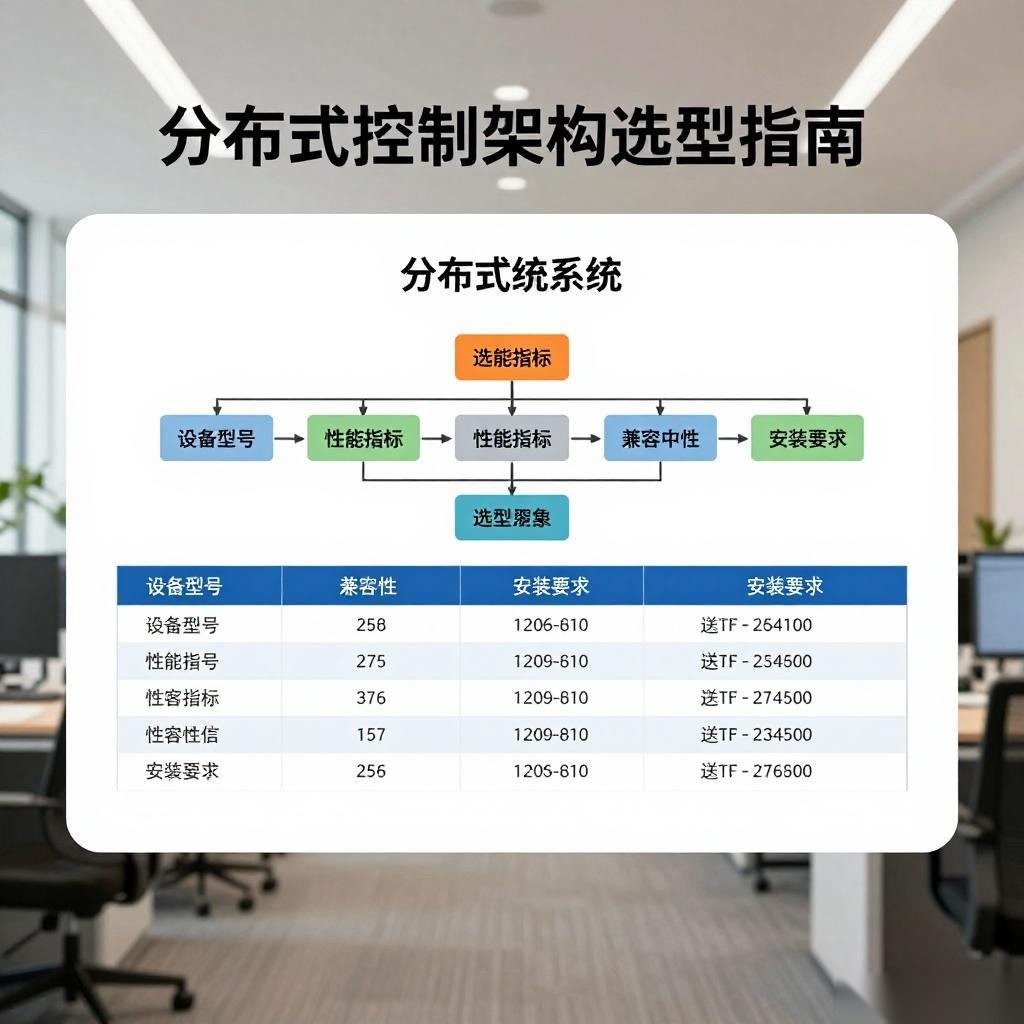 分布式控制架构选型指南:如何实现机电系统高可用性