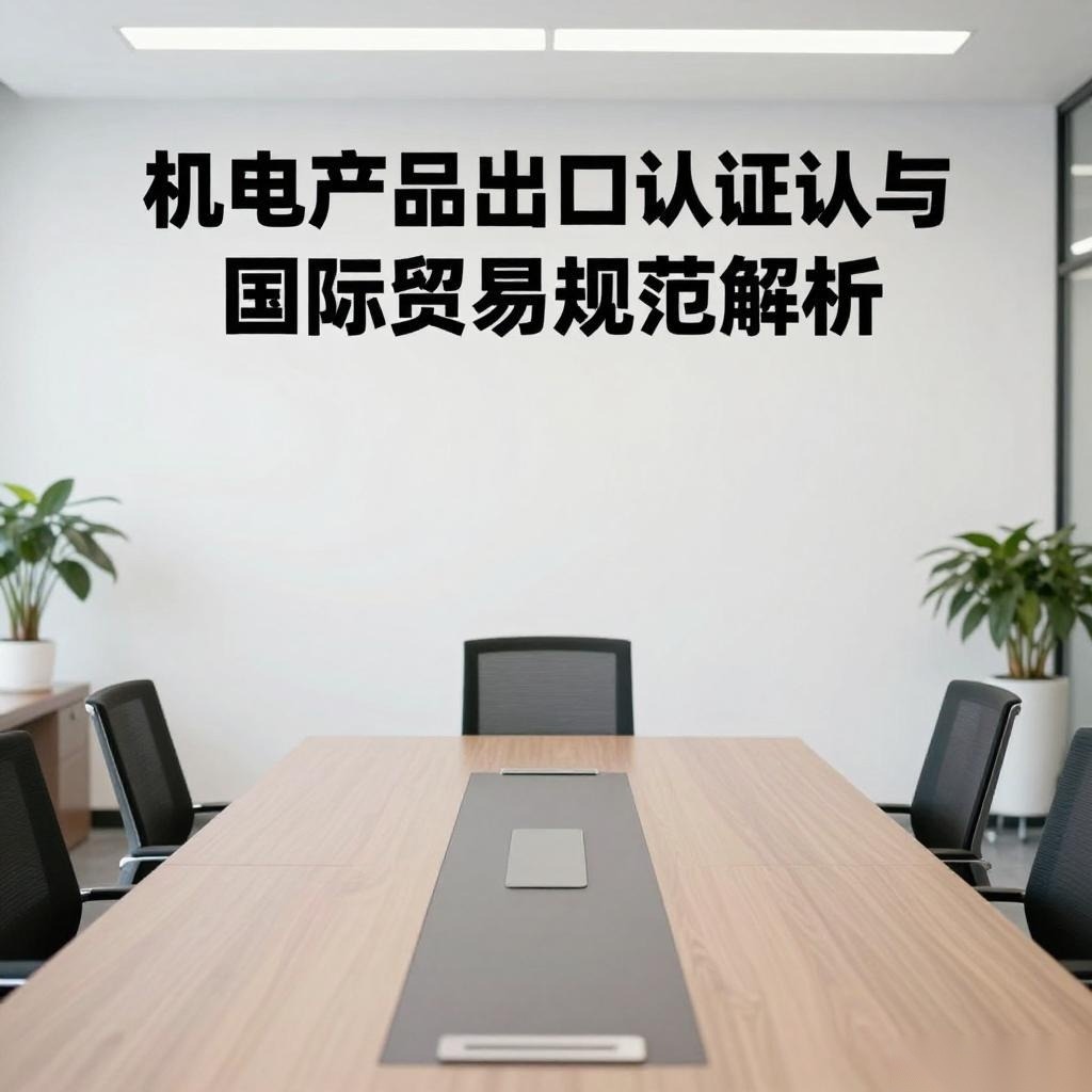 机电产品出口认证与国际贸易规范解析|第139届广交会选型指南