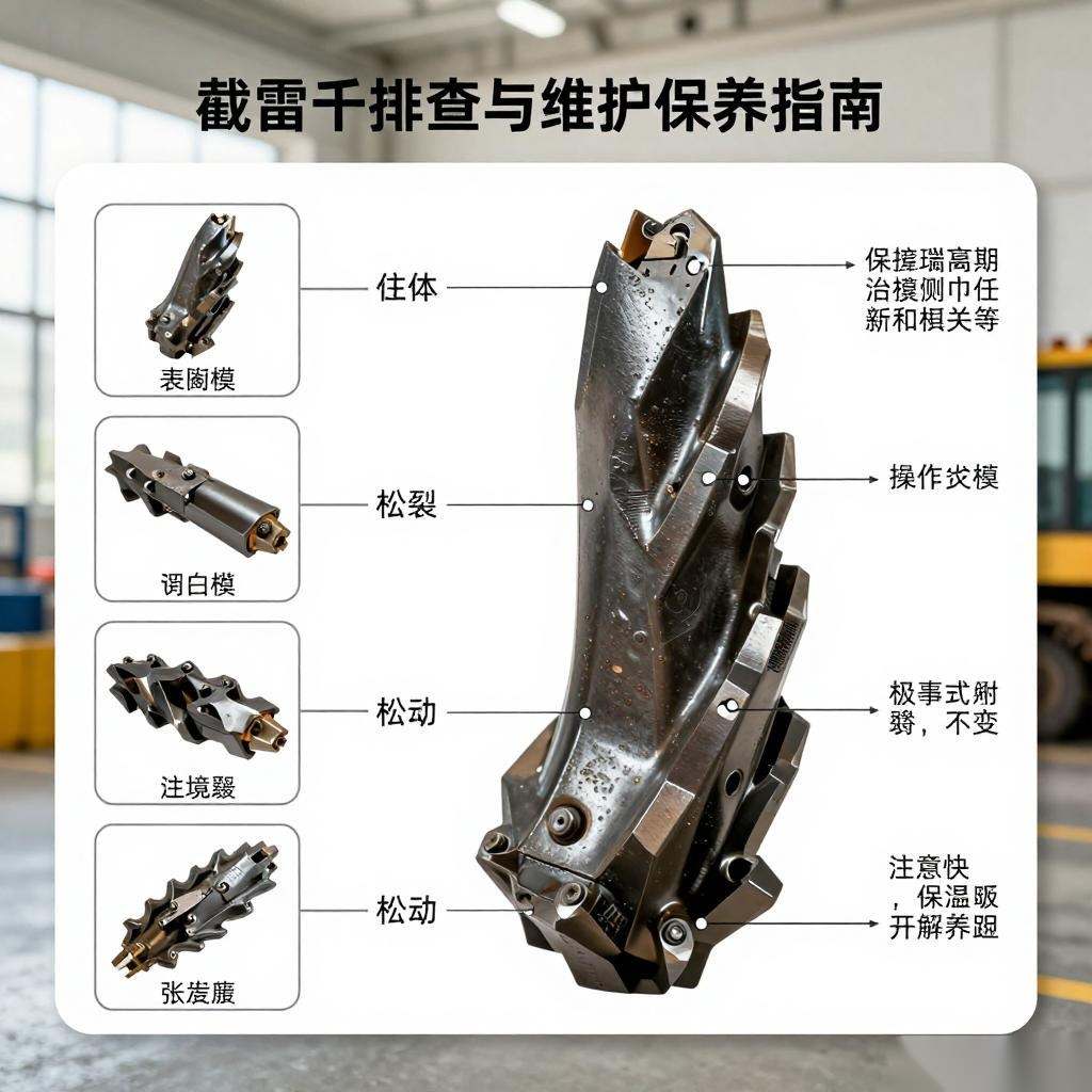 掘进机截齿故障排查与维护保养指南：遵循T/CMEEEA标准全攻略
