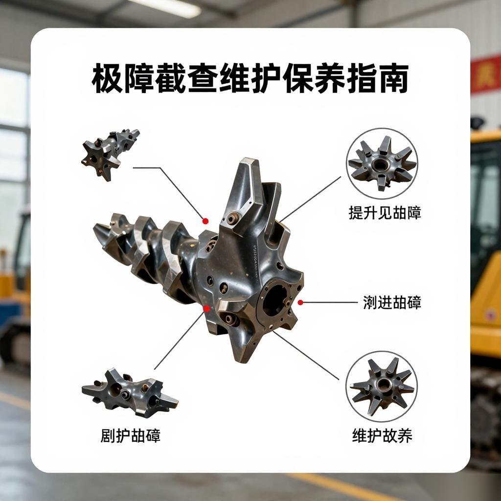 掘进机截齿故障排查与维护保养指南：遵循T/CMEEEA标准全攻略