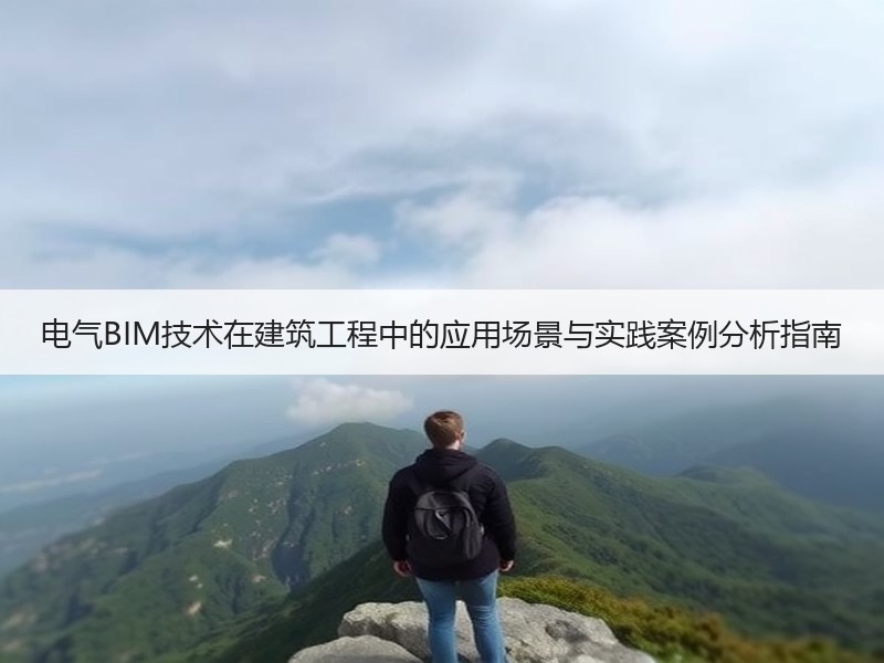 电气BIM技术在建筑工程中的应用场景与实践案例分析指南