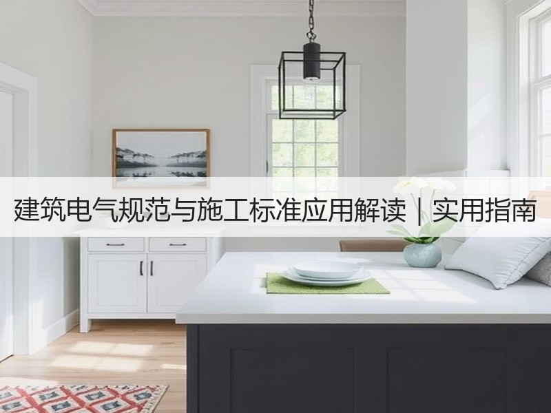 建筑电气规范与施工标准应用解读｜实用指南