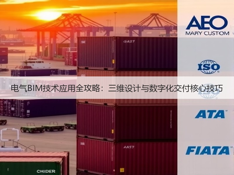 电气BIM技术应用全攻略：三维设计与数字化交付核心技巧