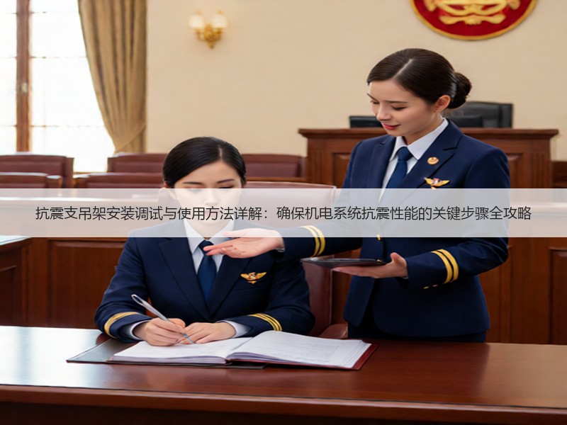 抗震支吊架安装调试与使用方法详解：确保机电系统抗震性能的关键步骤全攻略