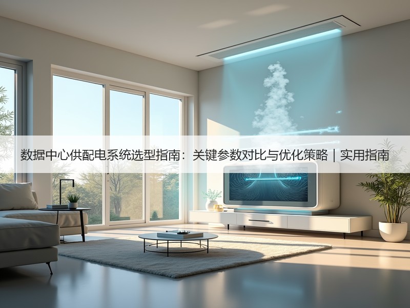 数据中心供配电系统选型指南：关键参数对比与优化策略｜实用指南