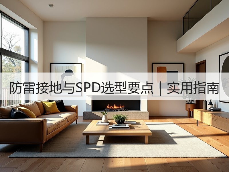 防雷接地与SPD选型要点｜实用指南