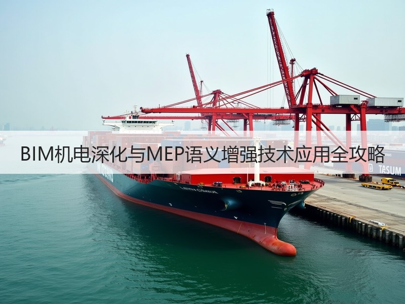 BIM机电深化与MEP语义增强技术应用全攻略