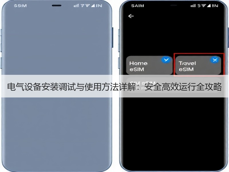 电气设备安装调试与使用方法详解：安全高效运行全攻略