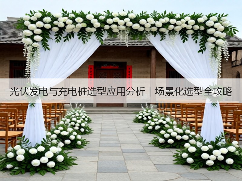 光伏发电与充电桩选型应用分析｜场景化选型全攻略
