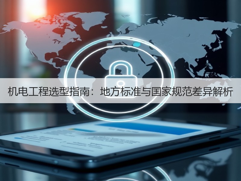 机电工程选型指南：地方标准与国家规范差异解析