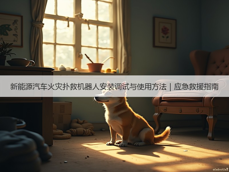 新能源汽车火灾扑救机器人安装调试与使用方法｜应急救援指南