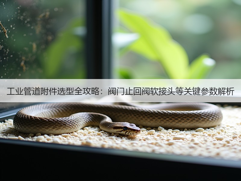 工业管道附件选型全攻略：阀门止回阀软接头等关键参数解析