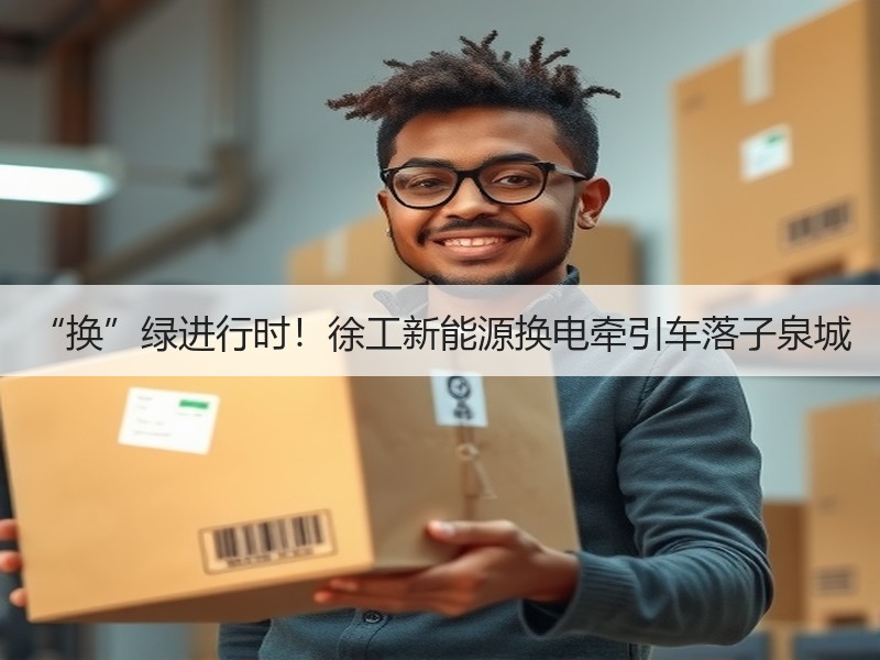 “换”绿进行时！徐工新能源换电牵引车落子泉城
