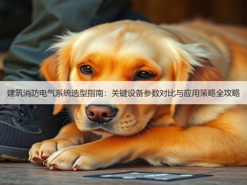 建筑消防电气系统选型指南：关键设备参数对比与应用策略全攻略
