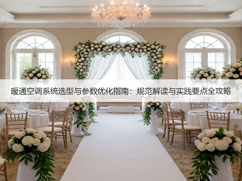 暖通空调系统选型与参数优化指南：规范解读与实践要点全攻略