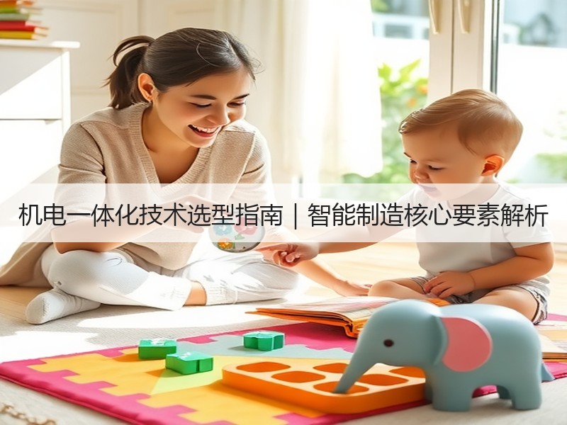 机电一体化技术选型指南｜智能制造核心要素解析