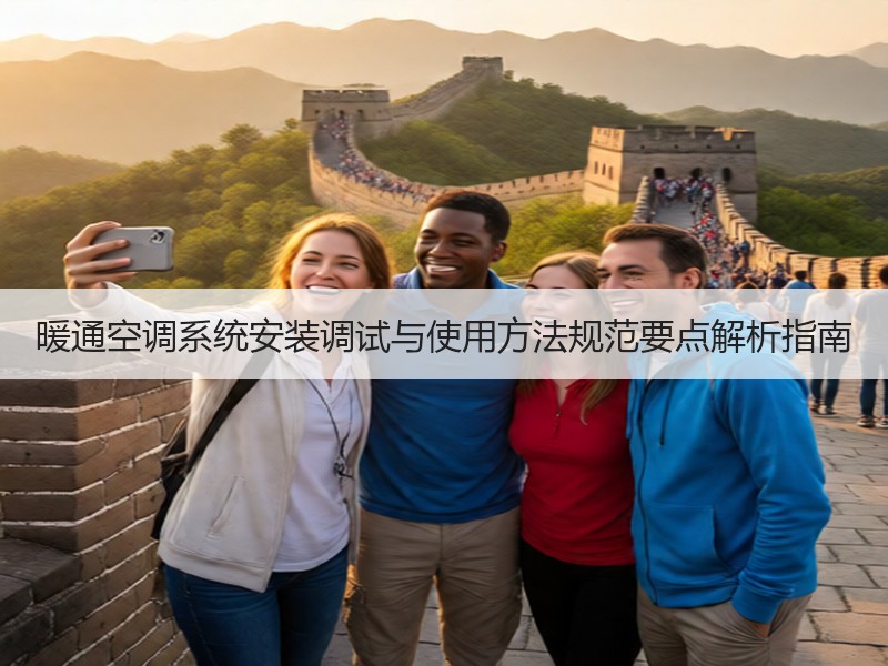 暖通空调系统安装调试与使用方法规范要点解析指南