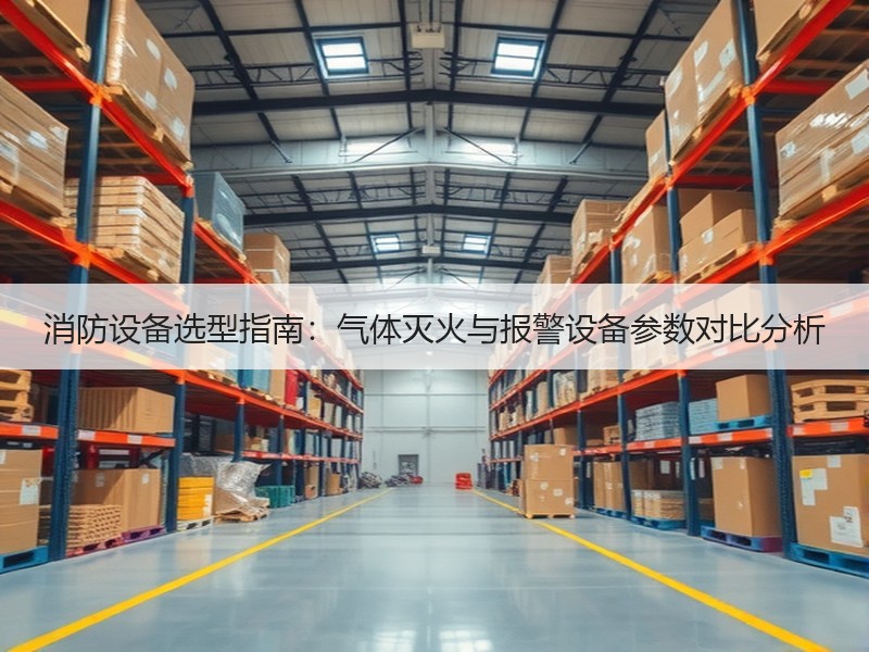 消防设备选型指南：气体灭火与报警设备参数对比分析
