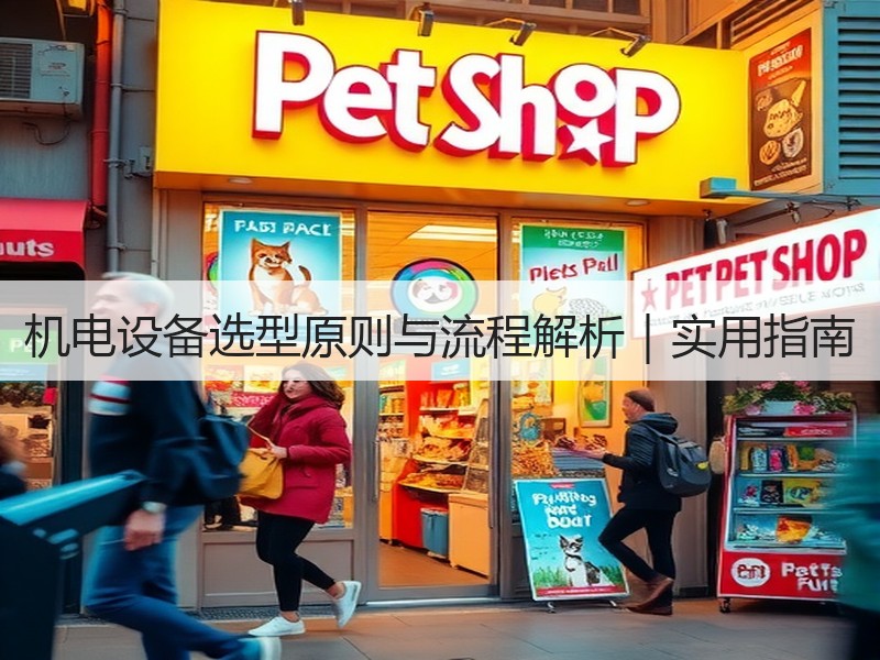 机电设备选型原则与流程解析｜实用指南