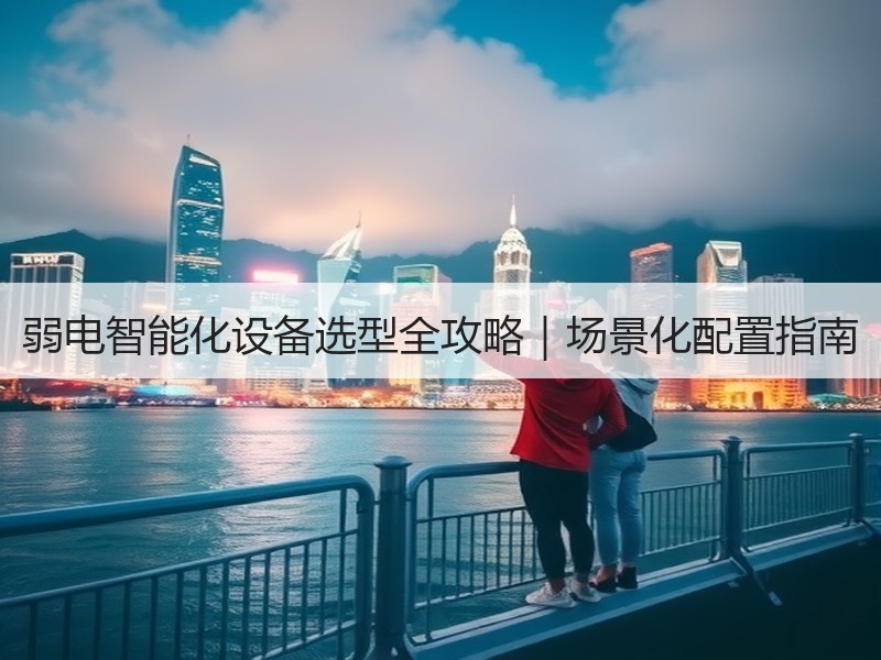 弱电智能化设备选型全攻略｜场景化配置指南
