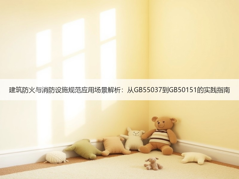 建筑防火与消防设施规范应用场景解析：从GB55037到GB50151的实践指南