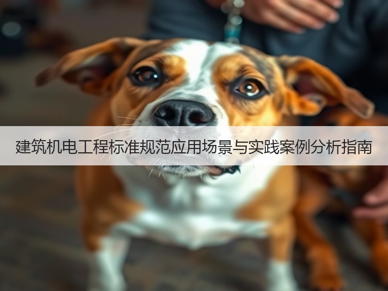 建筑机电工程标准规范应用场景与实践案例分析指南
