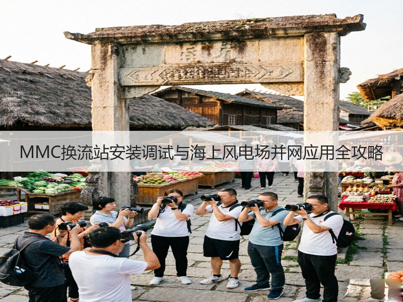 MMC换流站安装调试与海上风电场并网应用全攻略