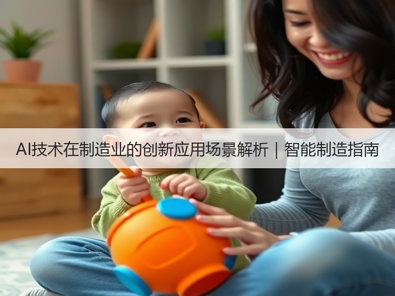 AI技术在制造业的创新应用场景解析｜智能制造指南