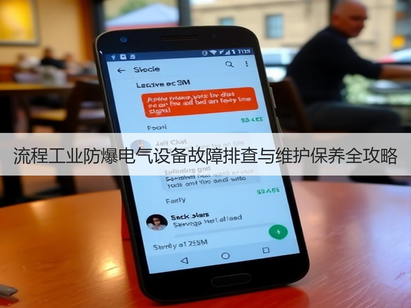 流程工业防爆电气设备故障排查与维护保养全攻略